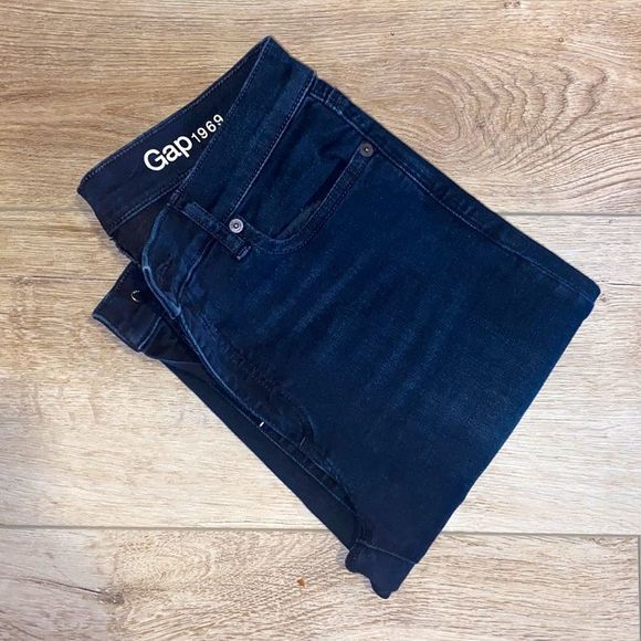 GAP Denim - Gap Resolution Slim Straight jeans in dark indigo